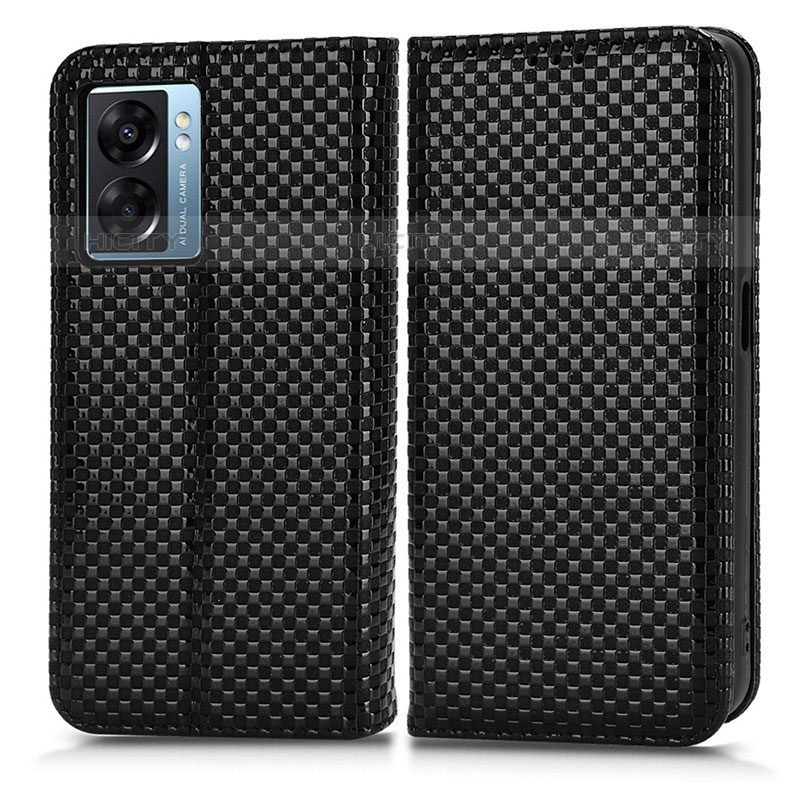 Funda de Cuero Cartera con Soporte Carcasa C03X para OnePlus Nord N300 5G Negro