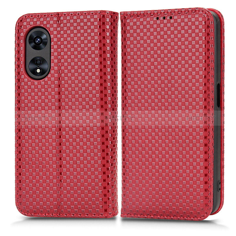 Funda de Cuero Cartera con Soporte Carcasa C03X para Oppo A1 Pro 5G