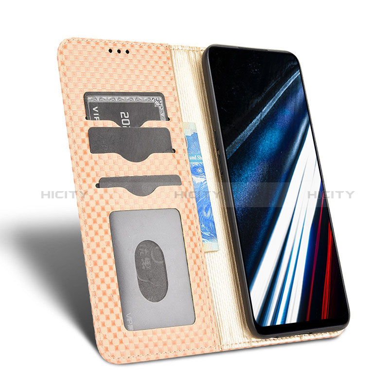 Funda de Cuero Cartera con Soporte Carcasa C03X para Oppo A58 4G