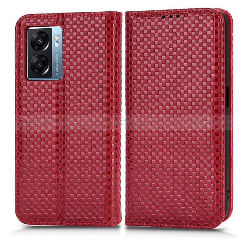 Funda de Cuero Cartera con Soporte Carcasa C03X para Oppo A77 5G