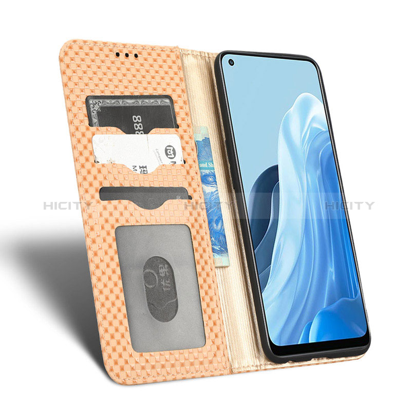 Funda de Cuero Cartera con Soporte Carcasa C03X para Oppo Find X5 Lite 5G