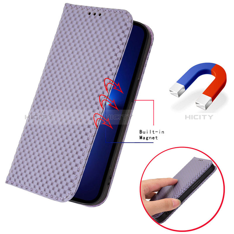 Funda de Cuero Cartera con Soporte Carcasa C03X para Oppo Find X5 Lite 5G