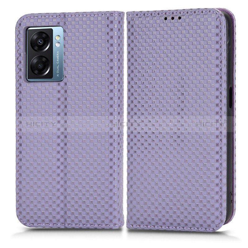 Funda de Cuero Cartera con Soporte Carcasa C03X para Oppo K10 5G India