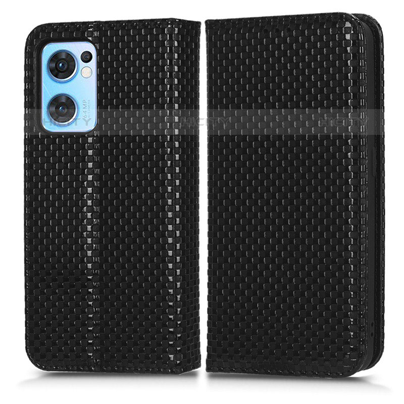 Funda de Cuero Cartera con Soporte Carcasa C03X para Oppo Reno7 5G