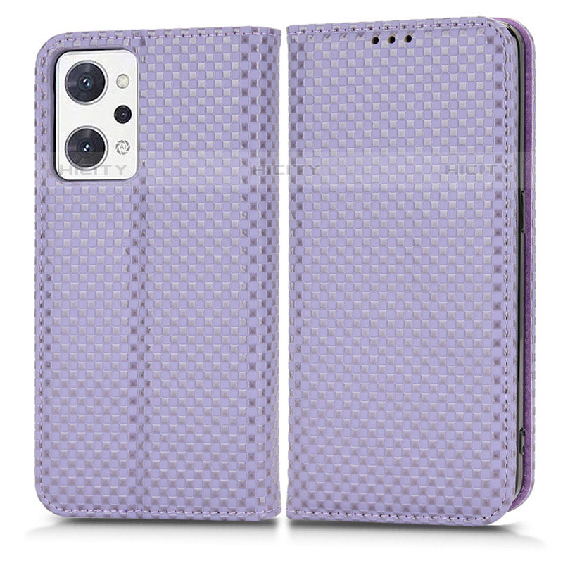 Funda de Cuero Cartera con Soporte Carcasa C03X para Oppo Reno7 A