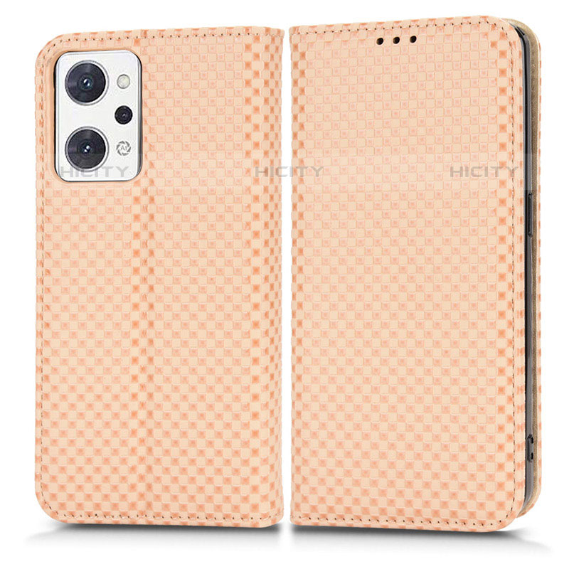 Funda de Cuero Cartera con Soporte Carcasa C03X para Oppo Reno7 A