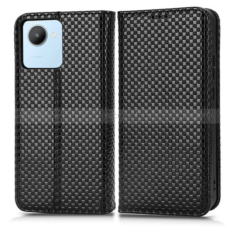 Funda de Cuero Cartera con Soporte Carcasa C03X para Realme C30s