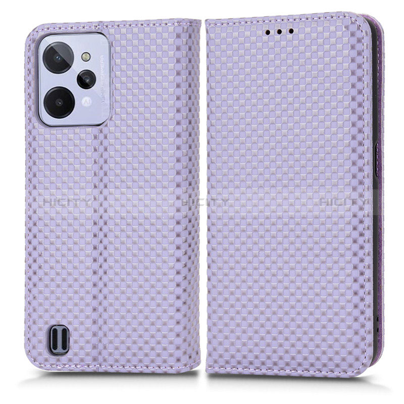 Funda de Cuero Cartera con Soporte Carcasa C03X para Realme C31