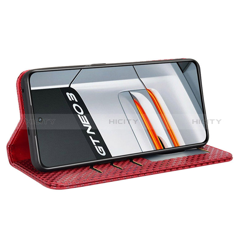 Funda de Cuero Cartera con Soporte Carcasa C03X para Realme GT Neo3 5G