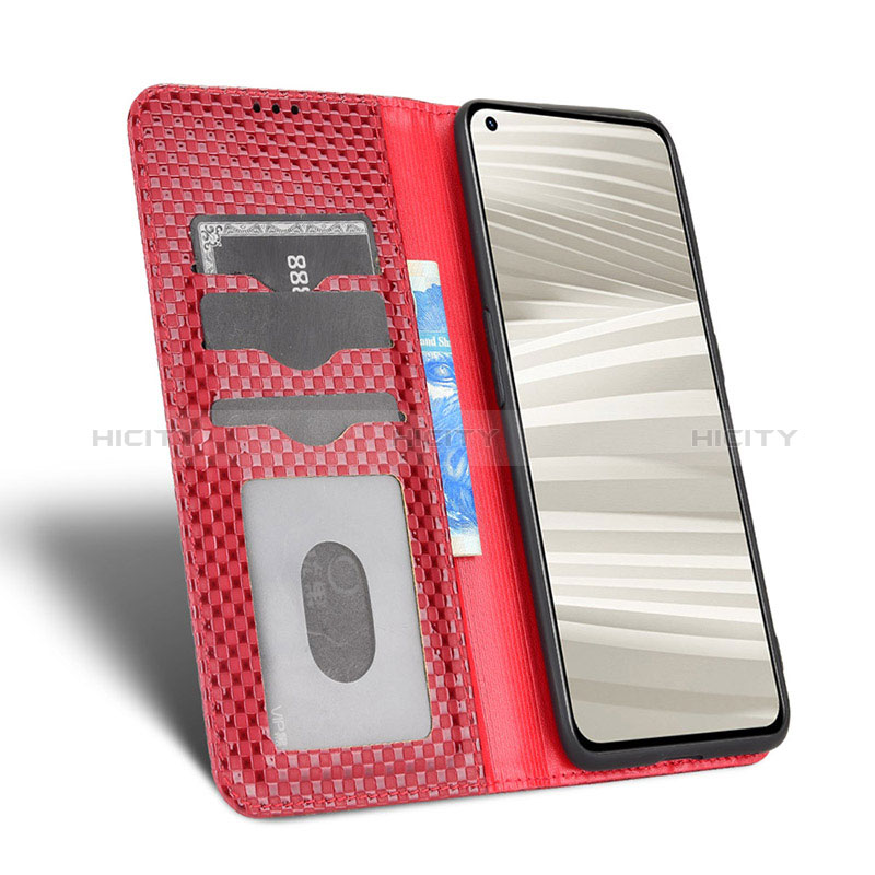 Funda de Cuero Cartera con Soporte Carcasa C03X para Realme GT2 Pro 5G