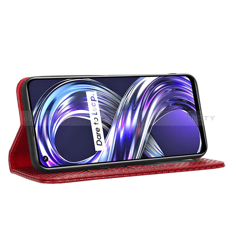 Funda de Cuero Cartera con Soporte Carcasa C03X para Realme Narzo 50 4G