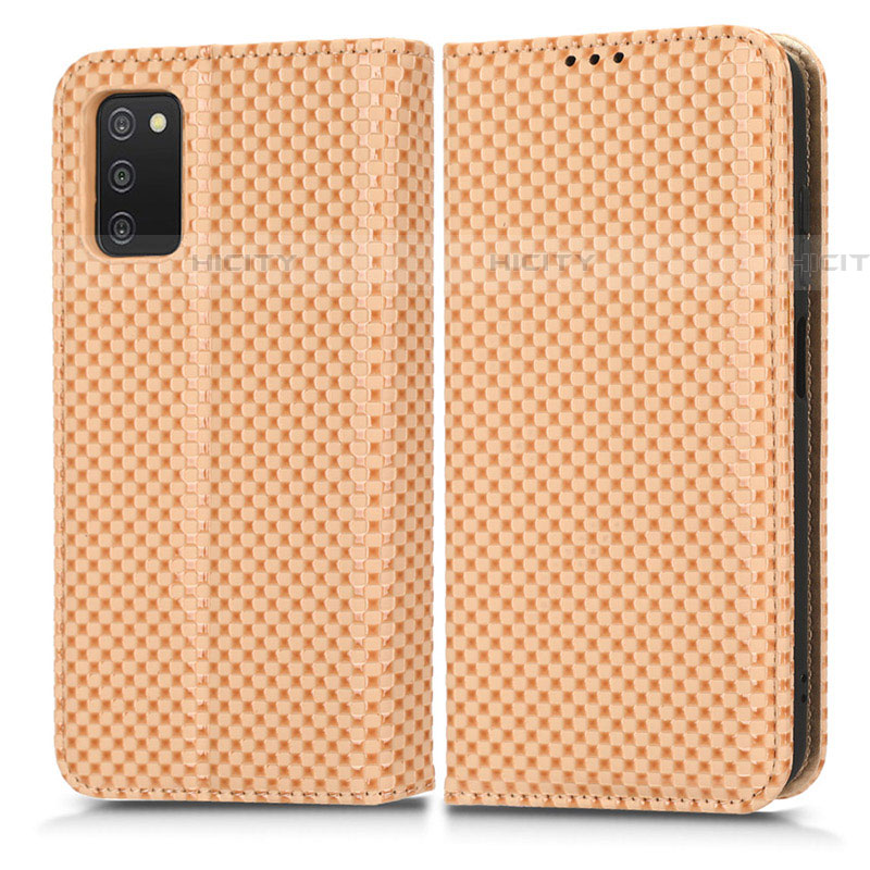 Funda de Cuero Cartera con Soporte Carcasa C03X para Samsung Galaxy A03s