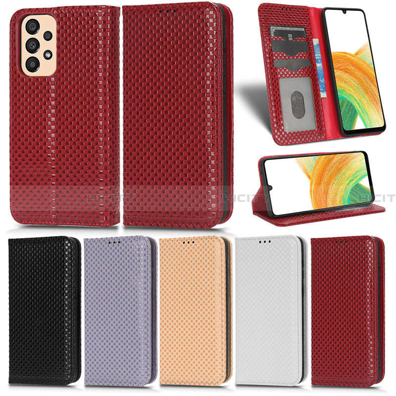 Funda de Cuero Cartera con Soporte Carcasa C03X para Samsung Galaxy A23 4G