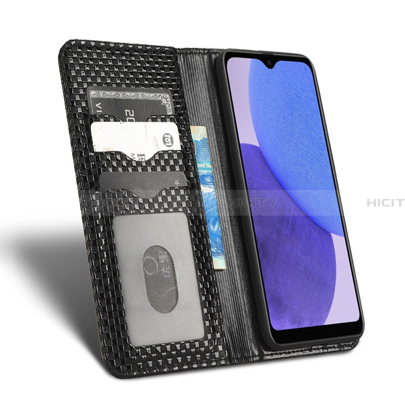 Funda de Cuero Cartera con Soporte Carcasa C03X para Samsung Galaxy A23 5G SC-56C