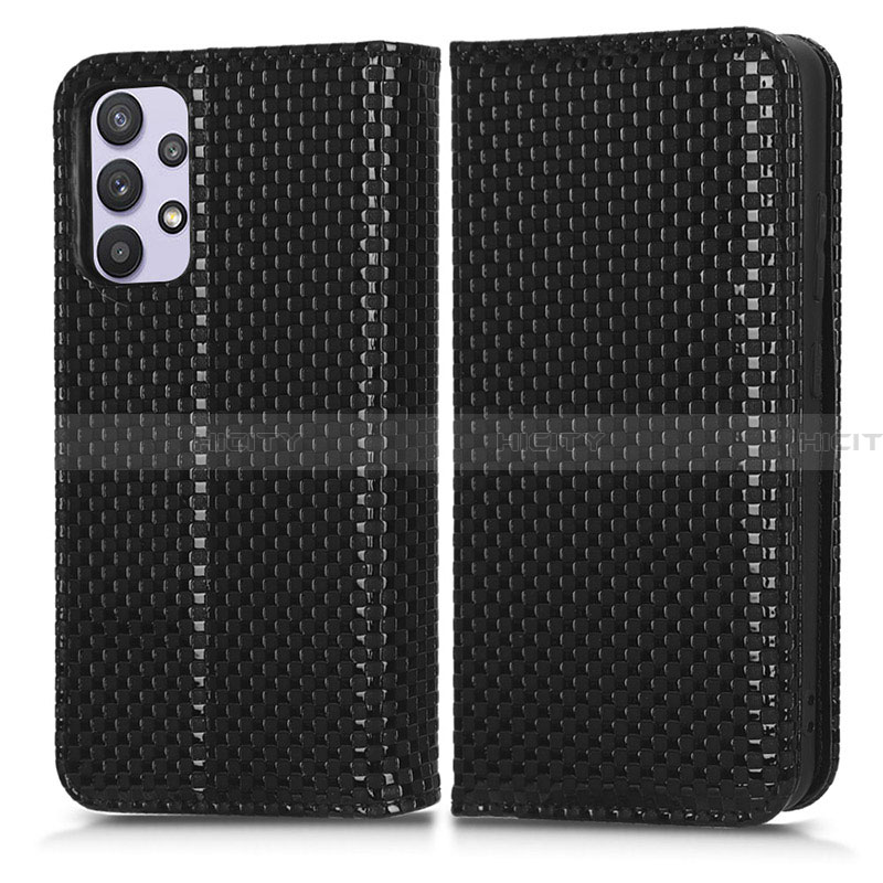 Funda de Cuero Cartera con Soporte Carcasa C03X para Samsung Galaxy A32 4G