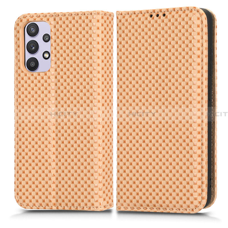 Funda de Cuero Cartera con Soporte Carcasa C03X para Samsung Galaxy A32 5G