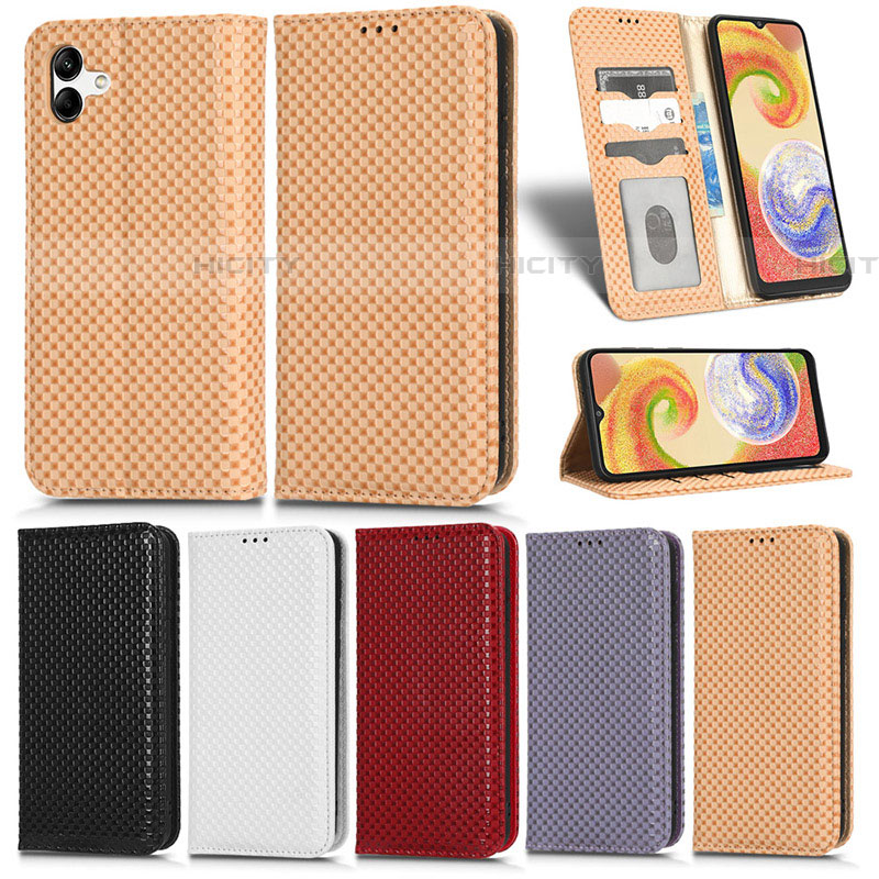 Funda de Cuero Cartera con Soporte Carcasa C03X para Samsung Galaxy F04