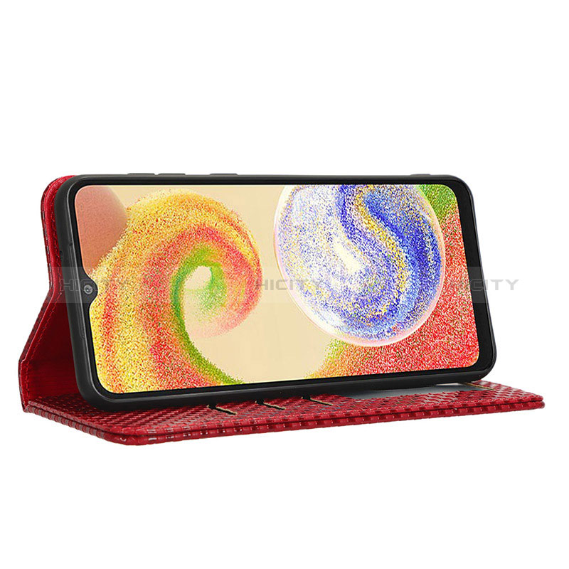 Funda de Cuero Cartera con Soporte Carcasa C03X para Samsung Galaxy M04