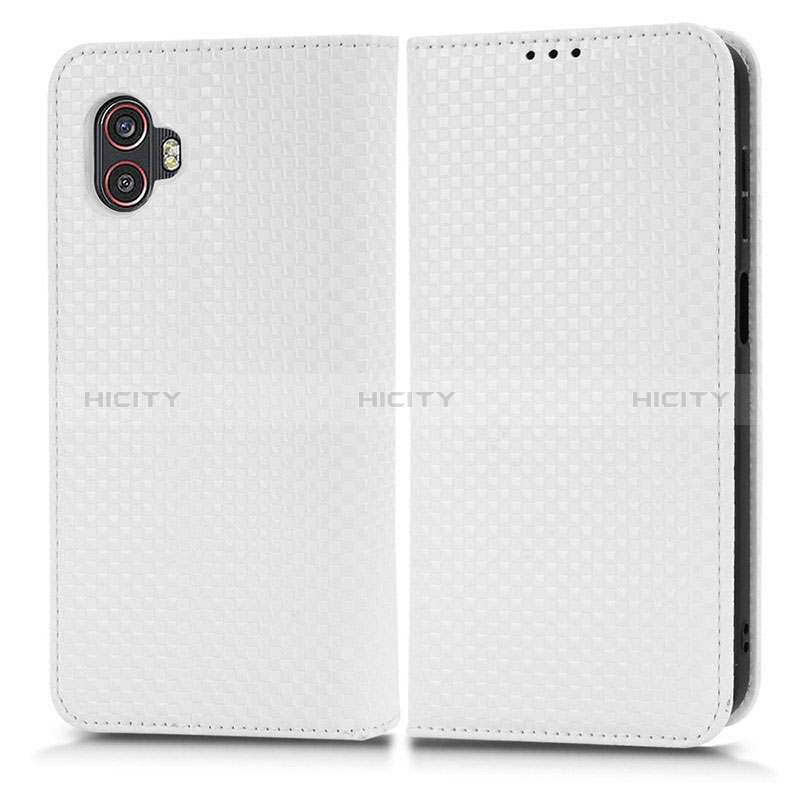 Funda de Cuero Cartera con Soporte Carcasa C03X para Samsung Galaxy XCover 6 Pro 5G