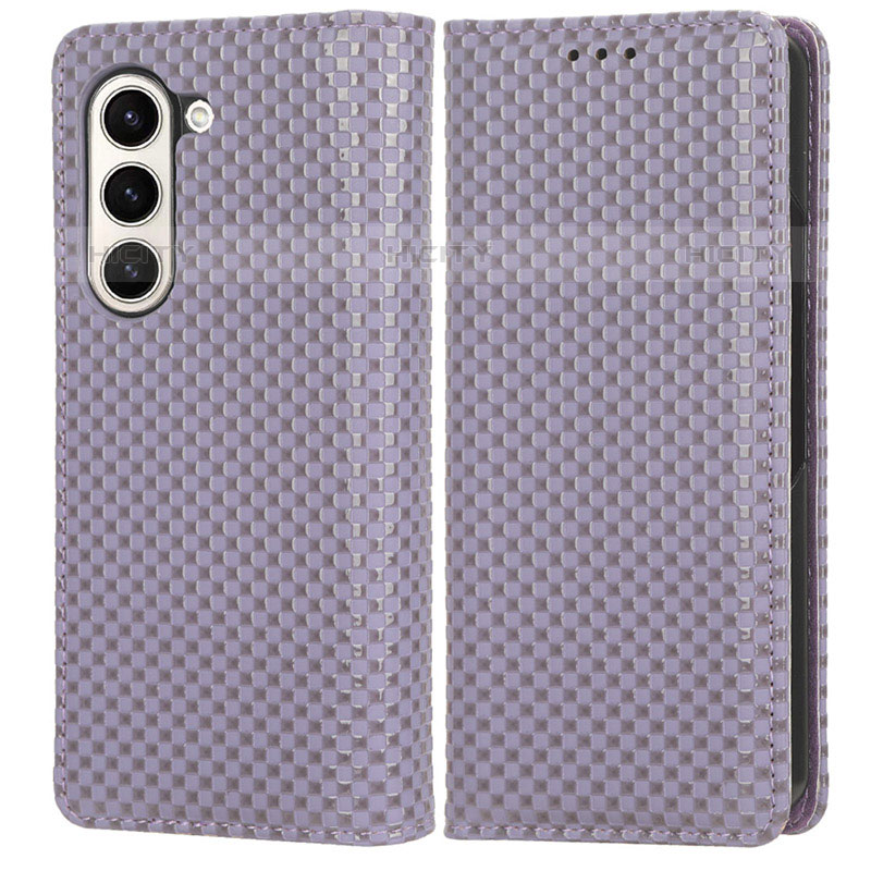 Funda de Cuero Cartera con Soporte Carcasa C03X para Samsung Galaxy Z Fold5 5G