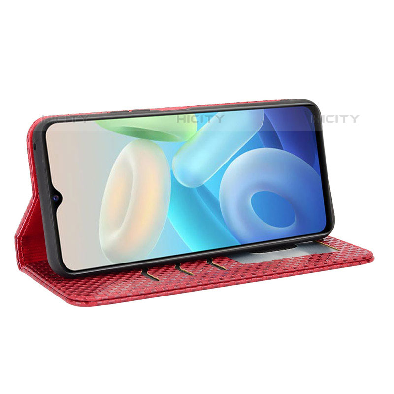 Funda de Cuero Cartera con Soporte Carcasa C03X para Vivo iQOO Z6 5G