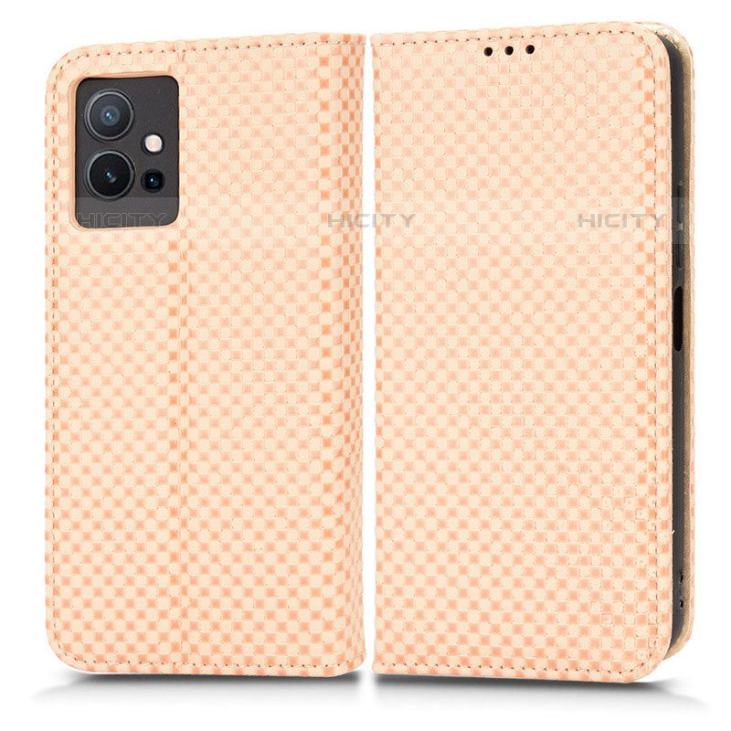 Funda de Cuero Cartera con Soporte Carcasa C03X para Vivo T1 5G India