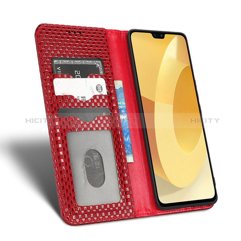 Funda de Cuero Cartera con Soporte Carcasa C03X para Vivo V23 5G