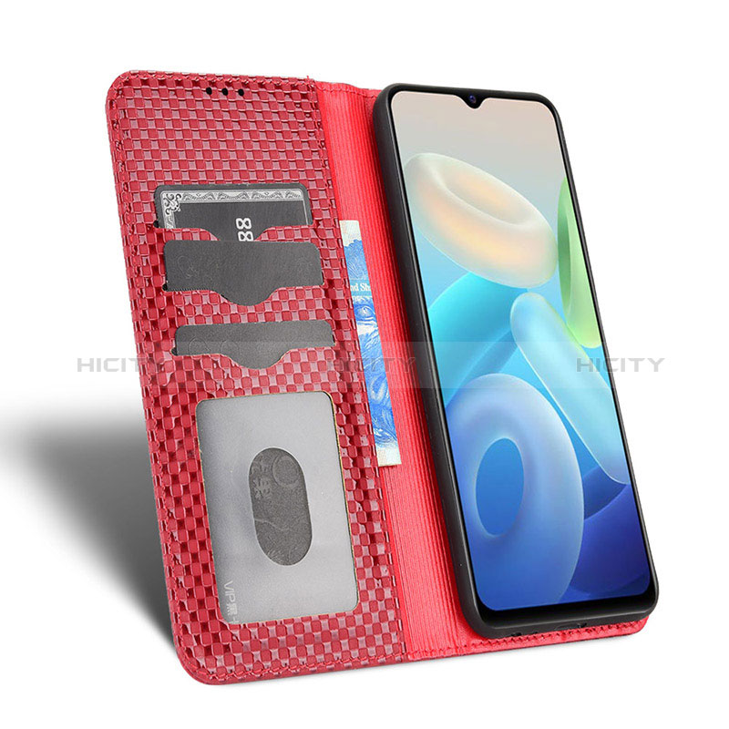 Funda de Cuero Cartera con Soporte Carcasa C03X para Vivo Y33e 5G