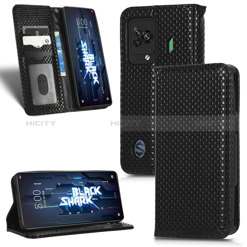 Funda de Cuero Cartera con Soporte Carcasa C03X para Xiaomi Black Shark 5 5G