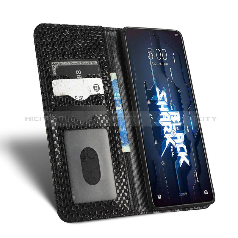 Funda de Cuero Cartera con Soporte Carcasa C03X para Xiaomi Black Shark 5 Pro 5G