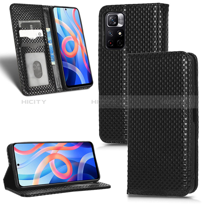 Funda de Cuero Cartera con Soporte Carcasa C03X para Xiaomi Poco M4 Pro 5G