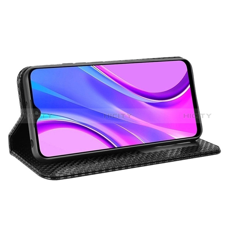 Funda de Cuero Cartera con Soporte Carcasa C03X para Xiaomi Redmi 9 Activ