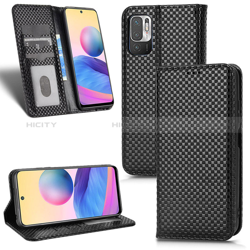 Funda de Cuero Cartera con Soporte Carcasa C03X para Xiaomi Redmi Note 10T 5G