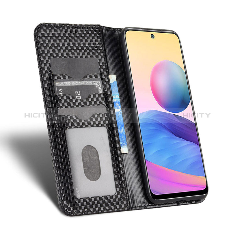 Funda de Cuero Cartera con Soporte Carcasa C03X para Xiaomi Redmi Note 10T 5G