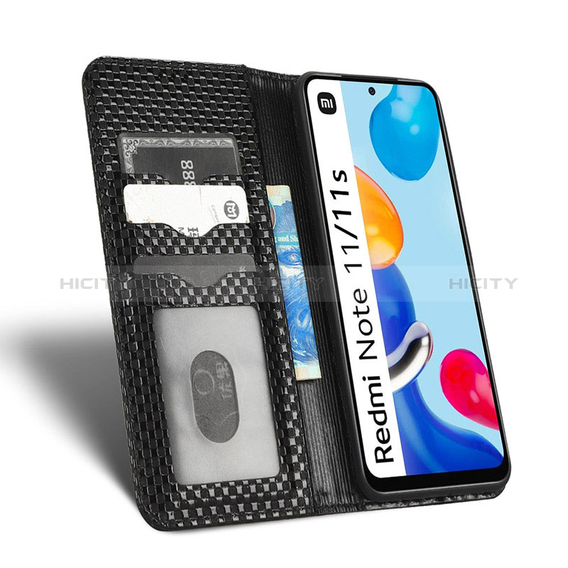 Funda de Cuero Cartera con Soporte Carcasa C03X para Xiaomi Redmi Note 11 4G (2022)