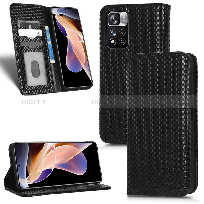 Funda de Cuero Cartera con Soporte Carcasa C03X para Xiaomi Redmi Note 11 Pro+ Plus 5G