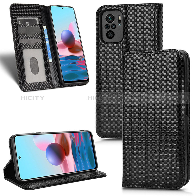 Funda de Cuero Cartera con Soporte Carcasa C03X para Xiaomi Redmi Note 11 SE India 4G