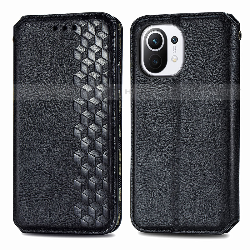 Funda de Cuero Cartera con Soporte Carcasa C04 para Xiaomi Mi 11 Lite 5G