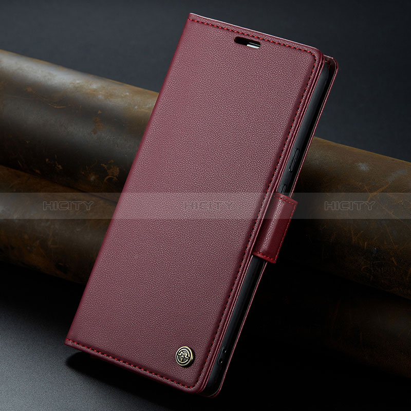 Funda de Cuero Cartera con Soporte Carcasa C04S para Google Pixel 8a 5G Rojo