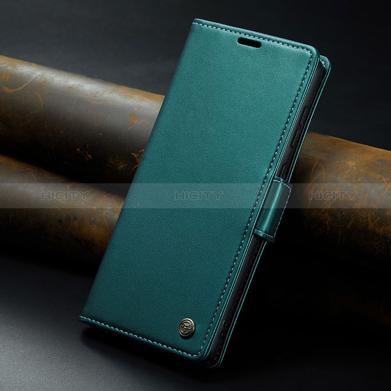 Funda de Cuero Cartera con Soporte Carcasa C04S para Huawei Mate 60 Pro Verde