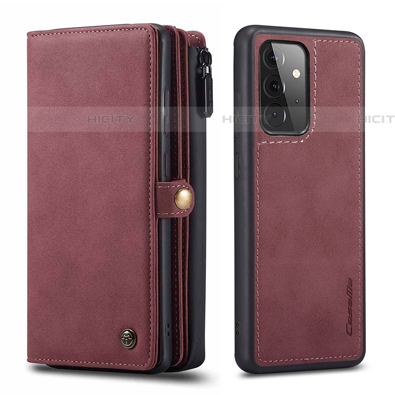 Funda de Cuero Cartera con Soporte Carcasa C04S para Samsung Galaxy A72 4G