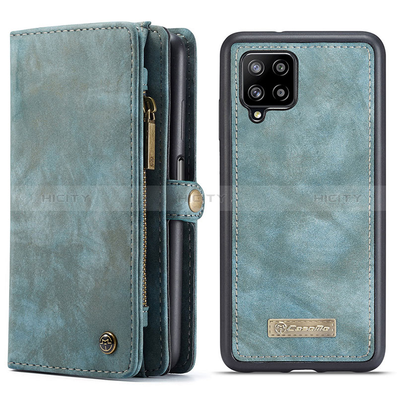 Funda de Cuero Cartera con Soporte Carcasa C04S para Samsung Galaxy M12