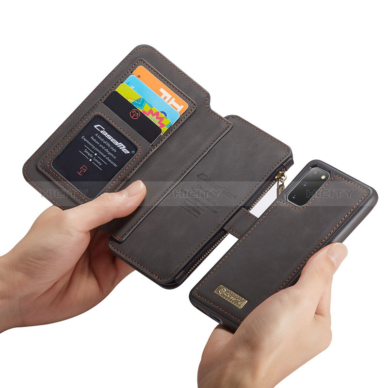 Funda de Cuero Cartera con Soporte Carcasa C04S para Samsung Galaxy S20 5G