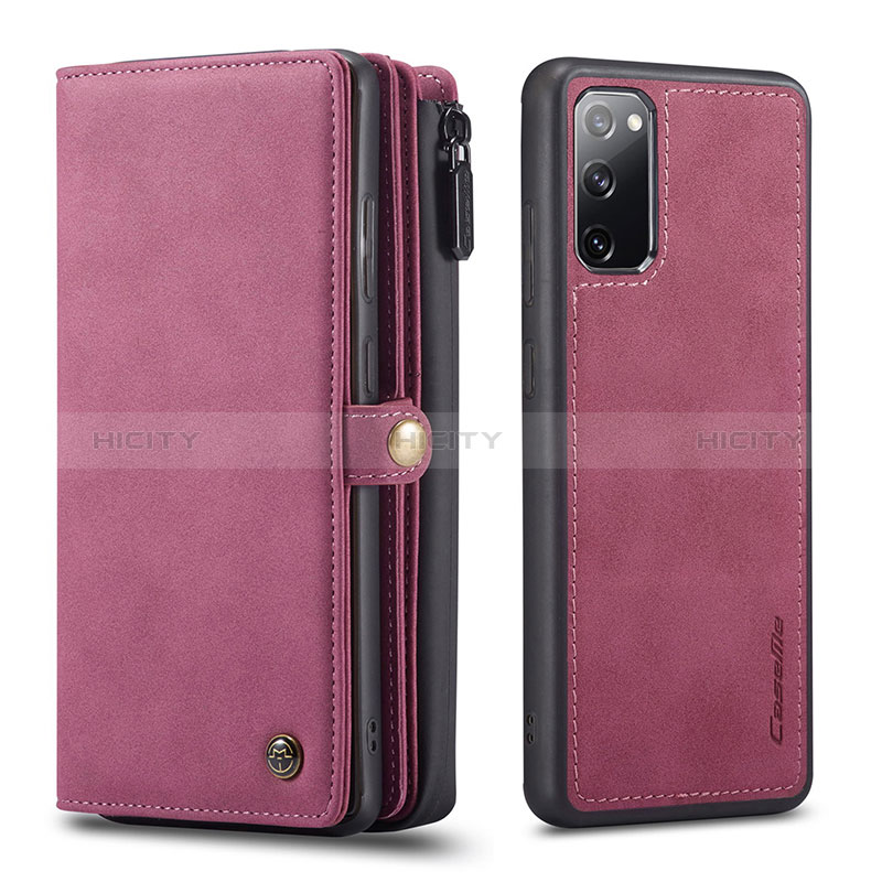 Funda de Cuero Cartera con Soporte Carcasa C04S para Samsung Galaxy S20 Lite 5G