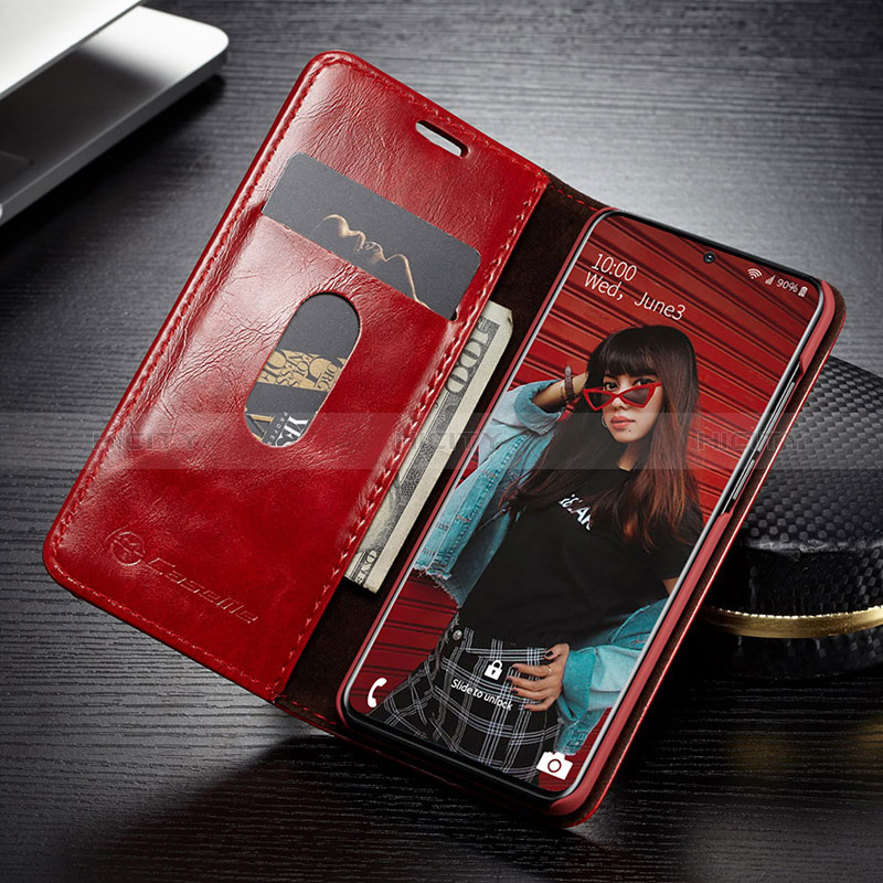 Funda de Cuero Cartera con Soporte Carcasa C04S para Samsung Galaxy S20 Ultra 5G