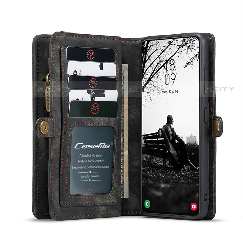 Funda de Cuero Cartera con Soporte Carcasa C04S para Samsung Galaxy S22 Plus 5G