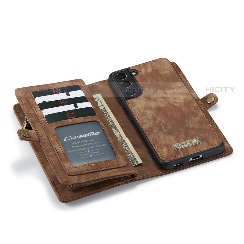 Funda de Cuero Cartera con Soporte Carcasa C04S para Samsung Galaxy S23 5G