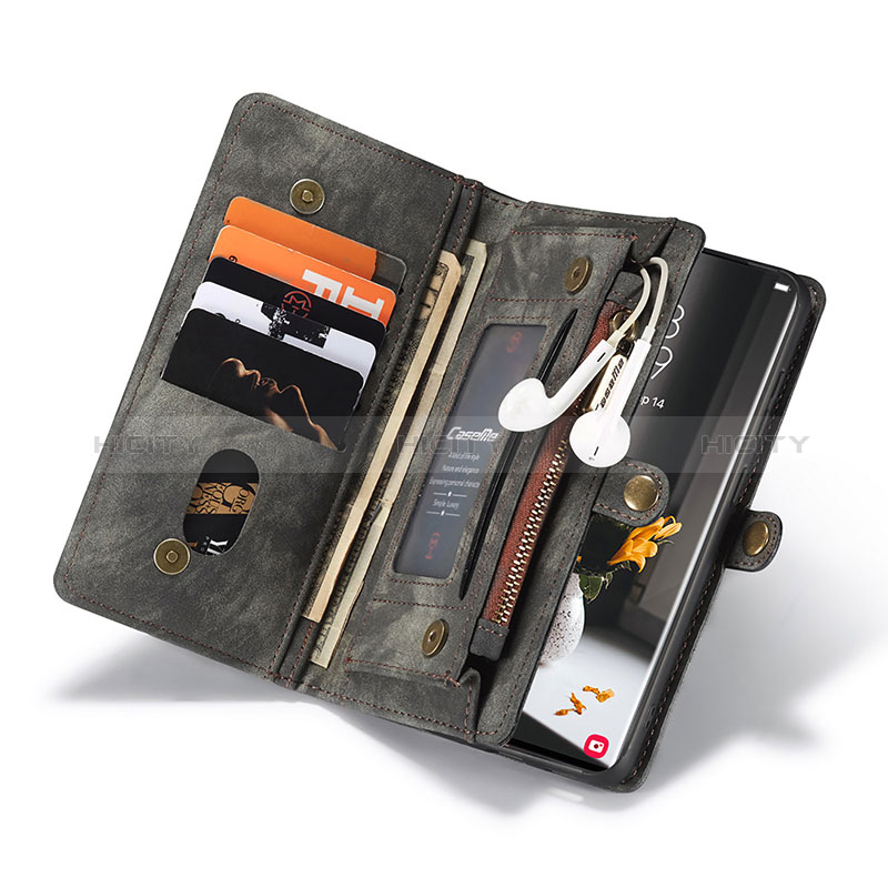 Funda de Cuero Cartera con Soporte Carcasa C04S para Samsung Galaxy S24 Ultra 5G