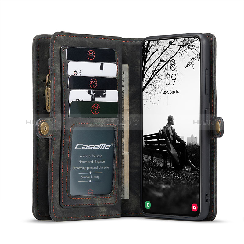 Funda de Cuero Cartera con Soporte Carcasa C04S para Samsung Galaxy S25 5G