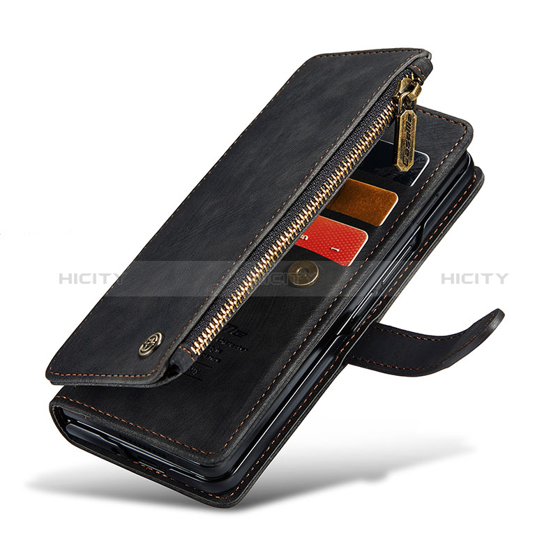 Funda de Cuero Cartera con Soporte Carcasa C04S para Samsung Galaxy Z Fold3 5G